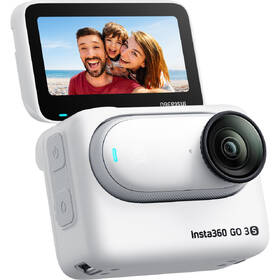 Outdoorová kamera Insta360 GO 3S - 128GB bílá barva
