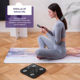 Osobní váha TrueLife W6 BT Black černá/sklo

 obrázek produktu 4 z 10