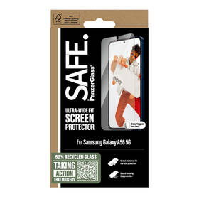 Tvrzené sklo PanzerGlass Ultra-Wide Fit na Samsung Galaxy A56 5G s instalačním rámečkem 

 obrázek produktu 3 z 4