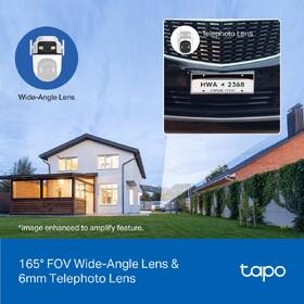 IP kamera TP-Link Tapo C545D 2K Outdoor Dual Lens bílá

 obrázek produktu 4 z 11