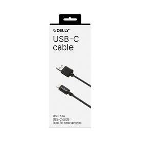 Kabel Celly USB-C/USB-A, 15 W, 1 m černý

 obrázek produktu 2 z 3