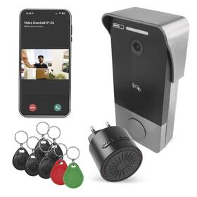 Videozvonek EMOS GOSMART IP-20PoE šedý

 obrázek produktu 1 z 15