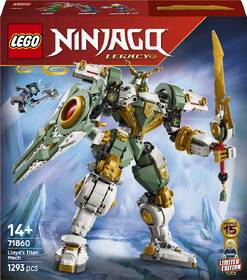 Stavebnice LEGO® NINJAGO® 71860 Lloydův titanový robot: 15 let NINJAGO 

 obrázek produktu 5 z 9