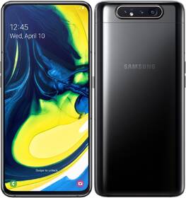 Mobilní telefon Samsung A80 Dual SIM černá barva
