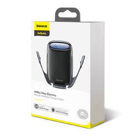 Držák na mobil Baseus Milky Way Aurora Electric Automatic Holder Wireless Charging 15W černý

 obrázek produktu 7 z 7