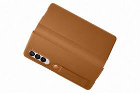 Pouzdro na mobil flipové Samsung Leather Flip Cover Galaxy Z Fold3 hnědé

 obrázek produktu 5 z 7