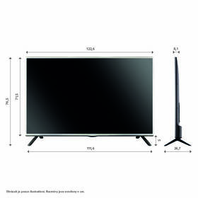 Televize TCL 55P635 
