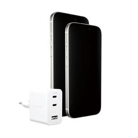 Nabíječka do sítě PanzerGlass empower Turbo GaN 70 W, 2x USB-C, 1x USB-A bílá

 obrázek produktu 3 z 5