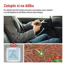 Termostat EMOS GoSmart, podlahový, programovatelný, drátový, WiFi bílý

 obrázek produktu 9 z 15