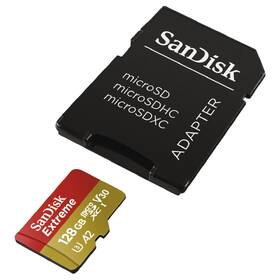 Paměťová karta SANDISK 128GB UHS-I U3 (160R/90W) + adapter 

 obrázek produktu 1 z 4