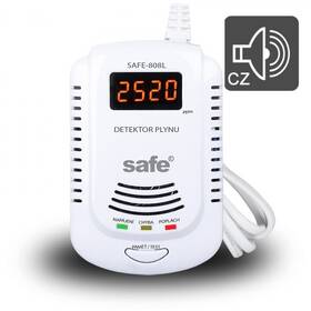 Detektor plynů Safe 808L hlásič zemního plynu 

 obrázek produktu 1 z 2