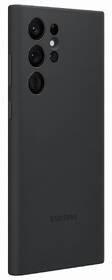 Kryt na mobil Samsung Silicone Cover na Galaxy S22 Ultra černý

 obrázek produktu 2 z 4