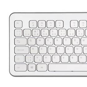 Klávesnice Hama KW-700, CZ/SK stříbrná/bílá

 obrázek produktu 4 z 7