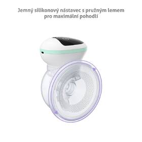Odsávačka mateřského mléka TrueLife Nutrio BP W5 bílá/zelená

 obrázek produktu 3 z 8