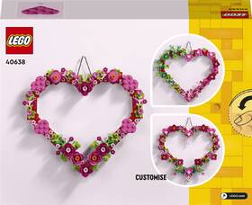 Stavebnice LEGO® Iconic 40638 Ozdoba ve tvaru srdce 

 obrázek produktu 8 z 8