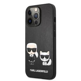 Kryt na mobil Karl Lagerfeld and Choupette Leather na Apple iPhone 13 Pro černé

 obrázek produktu 1 z 5