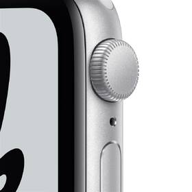 Chytré hodinky Apple GPS, 40mm pouzdro ze střírbného hliníku - platinový / černý sportovní řemínek 

 obrázek produktu 1 z 5