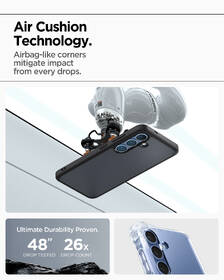 Kryt na mobil Spigen Ultra Hybrid na Samsung Galaxy S25 černý

 obrázek produktu 13 z 15