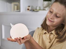 Dětská LED lampička Rabbit & Friends velryba s ovládáním bílá

 obrázek produktu 1 z 3