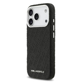 Kryt na mobil Karl Lagerfeld Grained PU Repeated Logo MagSafe na Apple iPhone 17 Pro černý

 obrázek produktu 2 z 7