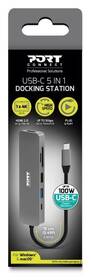 Dokovací stanice PORT CONNECT 6v1 USB-C, 1x 4K stříbrná

 obrázek produktu 7 z 8