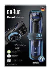 Zastřihovač vousů Braun BT 5030 modrý

 obrázek produktu 1 z 9