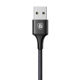 Kabel Baseus Rapid Series 3v1, USB/Micro USB, Lightning, USB-C, 1,2m černý

 obrázek produktu 3 z 4