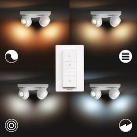 Bodové svítidlo Philips Buckram White Ambiance 4 Spot bílé

 obrázek produktu 1 z 5