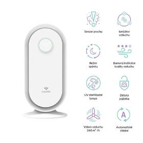 Čistička vzduchu TrueLife P5 WiFi bílá

 obrázek produktu 1 z 7
