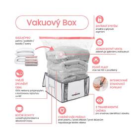 Vakuový úložný box s pouzdrem Compactor Life L, 145 l 

 obrázek produktu 2 z 15