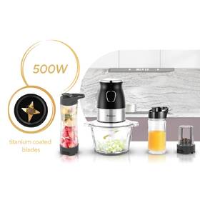 Sekáček potravin Rohnson R-5122 černý/stříbrný

 obrázek produktu 5 z 7