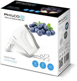 Ruční šlehač Philco PHHM 6300 bílý

 obrázek produktu 2 z 2
