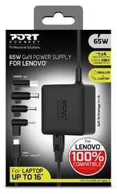 Napájecí adaptér PORT CONNECT GaN2 65 W, LENOVO černý

 obrázek produktu 4 z 7