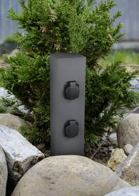Venkovní zásuvka TRIO Garden Socket, sloupek, 4x zásuvka antracitová

 obrázek produktu 3 z 3