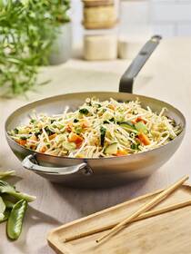 Pánev WOK de Buyer 5617.32, 32 cm ocel

 obrázek produktu 3 z 5