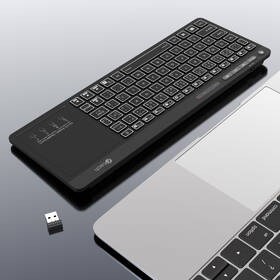 Klávesnice C-Tech Dual mode, touchpad, LED černá

 obrázek produktu 4 z 5