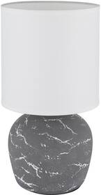 Stolní lampička GLOBO Marble, E14 šedá

 obrázek produktu 1 z 6