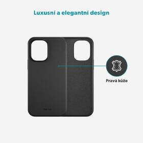Kryt na mobil Epico Leather Pro Mag+ na Apple iPhone 17 černý

 obrázek produktu 4 z 5