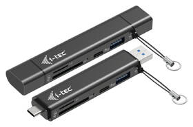 USB Hub i-tec USB-C/USB-A Dongle SD/TF, 2x USB černý

 obrázek produktu 2 z 5
