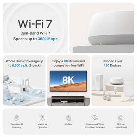 Komplexní Wi-Fi systém TP-Link Deco BE22 (1 ks) bílý

 obrázek produktu 2 z 6