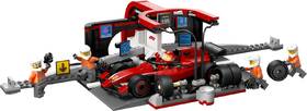 Stavebnice LEGO® City 60443 Zastávka v boxech F1® a personál s vozem Ferrari 

 obrázek produktu 1 z 9