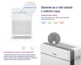 Čistička vzduchu Winix Pro bílá

 obrázek produktu 10 z 16
