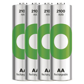 Baterie nabíjecí GP ReCyko 2100 AA (HR6), 4 ks 

 obrázek produktu 1 z 2