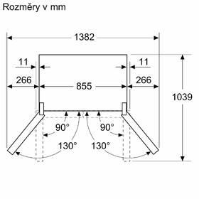 Americká lednice Bosch KMC85LBEA černá/sklo

 obrázek produktu 15 z 17