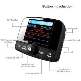 FM/DAB+ Transmitter Ambit DAB-008 černý

 obrázek produktu 6 z 12