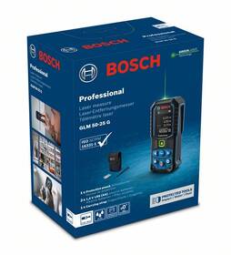 Laserový dálkoměr Bosch Professional GLM 50-25 

 obrázek produktu 4 z 9