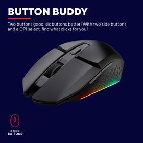 Myš Trust GXT 112 Felox + podložka pod myš černá

 obrázek produktu 10 z 13