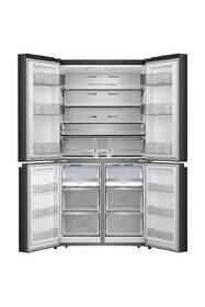 Americká lednice Hisense RQ758N4SBFE černá barva
