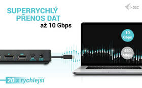 Dokovací stanice i-tec USB-C Triple 4K Display Gen2 Pro, PD 100W 

 obrázek produktu 8 z 11
