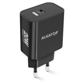 Nabíječka do sítě Aligator Power Delivery 20W, USB-C + USB-C kabel černá

 obrázek produktu 2 z 6
